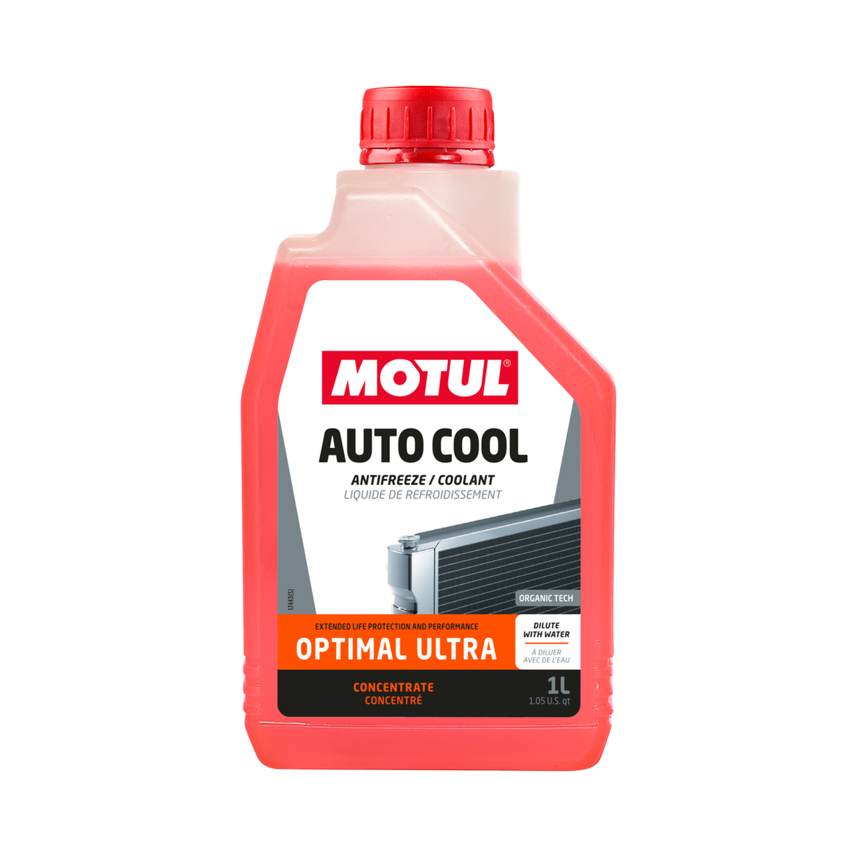 Antigel Motul Auto Cool Optimal Ultra 1 L disponible au Maroc chez MaxParts Group