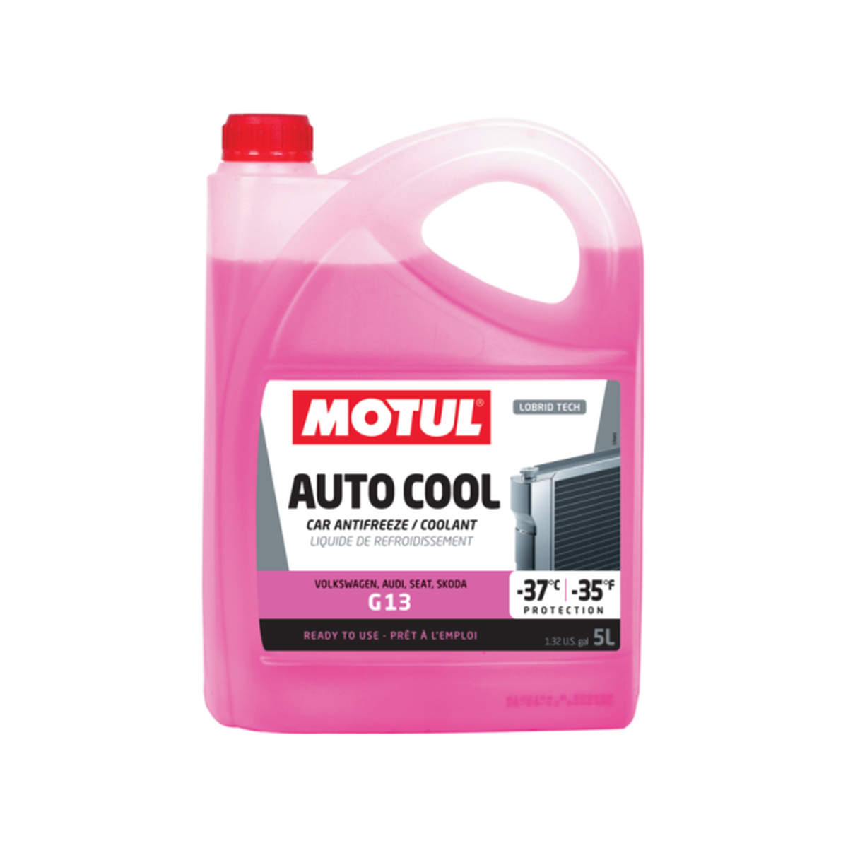 Liquide de refroidissement Motul Auto Cool G13 -37°C 5 L disponible au Maroc chez MaxParts Group